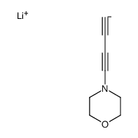 lithium,4-buta-1,3-diynylmorpholine Structure