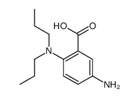 5-amino-2-(dipropylamino)benzoic acid结构式