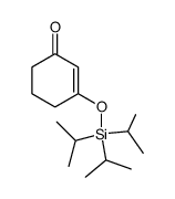 3-oxo-1-(triisopropylsiloxy)cyclohexene结构式