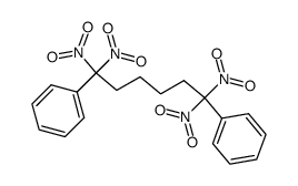 1,1,6,6-tetranitro-1,6-diphenyl-hexane Structure