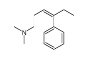 N,N-dimethyl-4-phenylhex-3-en-1-amine结构式