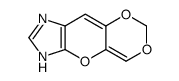 1H-[1,3]Dioxino[4,5:5,6]pyrano[2,3-d]imidazole (9CI)结构式