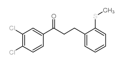 3',4'-DICHLORO-3-(2-THIOMETHYLPHENYL)PROPIOPHENONE picture