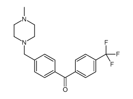 4-(4-METHYLPIPERAZINOMETHYL)-4'-TRIFLUOROMETHYLBENZOPHENONE图片