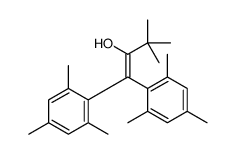 3,3-dimethyl-1,1-bis(2,4,6-trimethylphenyl)but-1-en-2-ol结构式