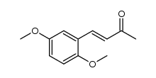 4-(2,5-dimethoxyphenyl)but-3-en-2-one Structure