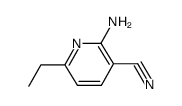 2-amino-6-ethyl-nicotinonitrile Structure