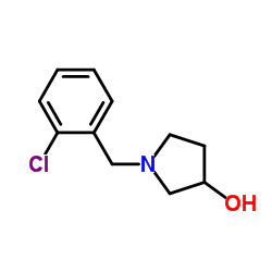 1-(2-chlorobenzyl)pyrrolidin-3-ol Structure