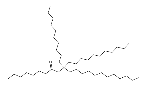 10-decyl-10-undecyl-docosan-8-one Structure