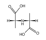 D-Alanine, N-(1-carboxyethyl)-, (R)- (9CI) Structure