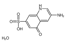 3-amino-5-oxo-1H-quinoline-7-sulfonic acid,hydrate结构式