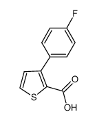 3-(4-fluoro-phenyl)-thiophene-2-carboxylic acid图片