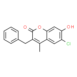 3-(benzyl)-6-chloro-7-hydroxy-4-methyl-coumarin picture