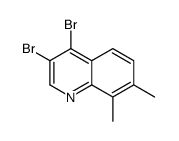 3,4-dibromo-7,8-dimethylquinoline picture