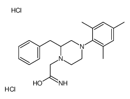 1-Piperazineacetamide, 4-(phenylmethyl)-N-(2,4,6-trimethylphenyl)-, di hydrochloride picture