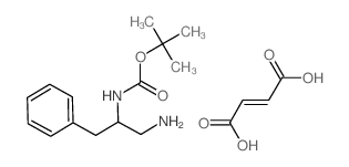 2-(Boc-amino)-3-phenylpropylamine structure