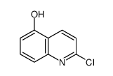 2-氯喹啉-5-醇结构式