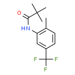 6-Methyl-3-(trifluoromethyl)pivalanilide Structure