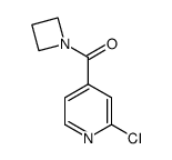 azetidin-1-yl-(2-chloro-pyridin-4-yl)-methanone Structure