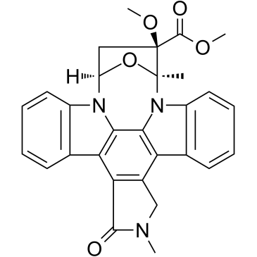 蛋白激酶仰制剂KT5823图片