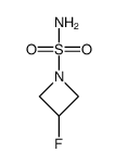 3-fluoroazetidine-1-sulfonamide Structure