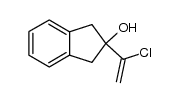 2-(1-chloroethenyl)-2-indanol结构式