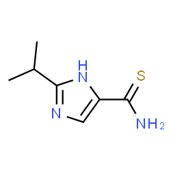 1H-Imidazole-4-carbothioamide,2-(1-methylethyl)-(9CI)结构式