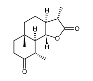 (3S)-3,3aβ,4,5,5a,6,7,9,9aβ,9bα-Decahydro-3β,5aα,9β-trimethylnaphtho[1,2-b]furan-2,8-dione picture