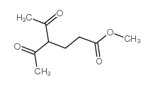 Hexanoic acid,4-acetyl-5-oxo-, methyl ester Structure