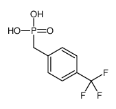 [4-(trifluoromethyl)phenyl]methylphosphonic acid结构式