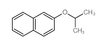 Naphthalene,2-(1-methylethoxy)-结构式