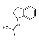 N-[(1R)-2,3-dihydro-1H-inden-1-yl]acetamide Structure