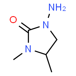 2-Imidazolidinone,1-amino-3,4-dimethyl-(9CI) Structure