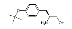 O-tBu-L-tyrosinol结构式