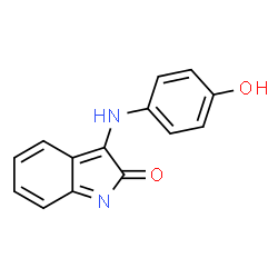 (3Z)-3-[(4-hydroxyphenyl)imino]-1,3-dihydro-2H-indol-2-one picture