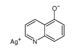 5-Quinolinol, silver(1+) salt structure