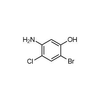 5-Amino-2-bromo-4-chlorophenol structure