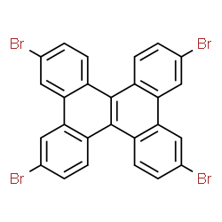 3,6,11,14-tetrabromo-Dibenzo[a,c]triphenylene structure