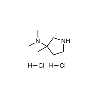 N,N,3-三甲基吡咯烷-3-胺二盐酸盐图片