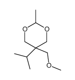 5β-Isopropyl-5α-(methoxymethyl)-2β-methyl-1,3-dioxane picture