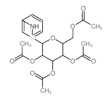 b-D-Glucopyranose,1-deoxy-1-[(phenylamino)thio]-, 2,3,4,6-tetraacetate (9CI) Structure