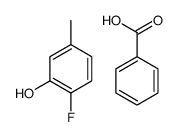 benzoic acid,2-fluoro-5-methylphenol Structure