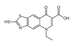 Thiazolo[5,4-g]quinoline-7-carboxylic acid,5-ethyl-2,3,5,8-tetrahydro-8-oxo-2-thioxo- picture