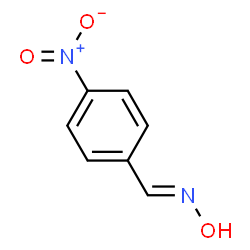 (Z)-4-Nitrobenzaldehyde oxime structure