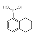 5,6,7,8-四氢萘-1-硼酸结构式