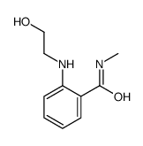 2-(2-hydroxyethylamino)-N-methylbenzamide Structure