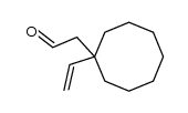 2-(1-vinylcyclooctyl)acetaldehyde Structure