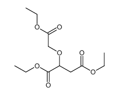 diethyl 2-(2-ethoxy-2-oxoethoxy)butanedioate结构式