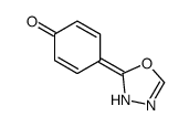 4-(1,3,4-噁二唑-2-基)苯星空app结构式