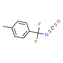 Difluoro(4-methylphenyl)methyl isocyanate结构式